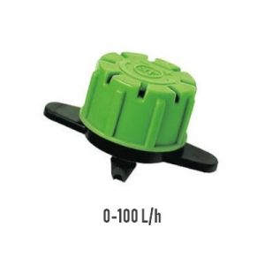 Szabályozható bokoröntöző gomba 0-100 liter/h klikkes